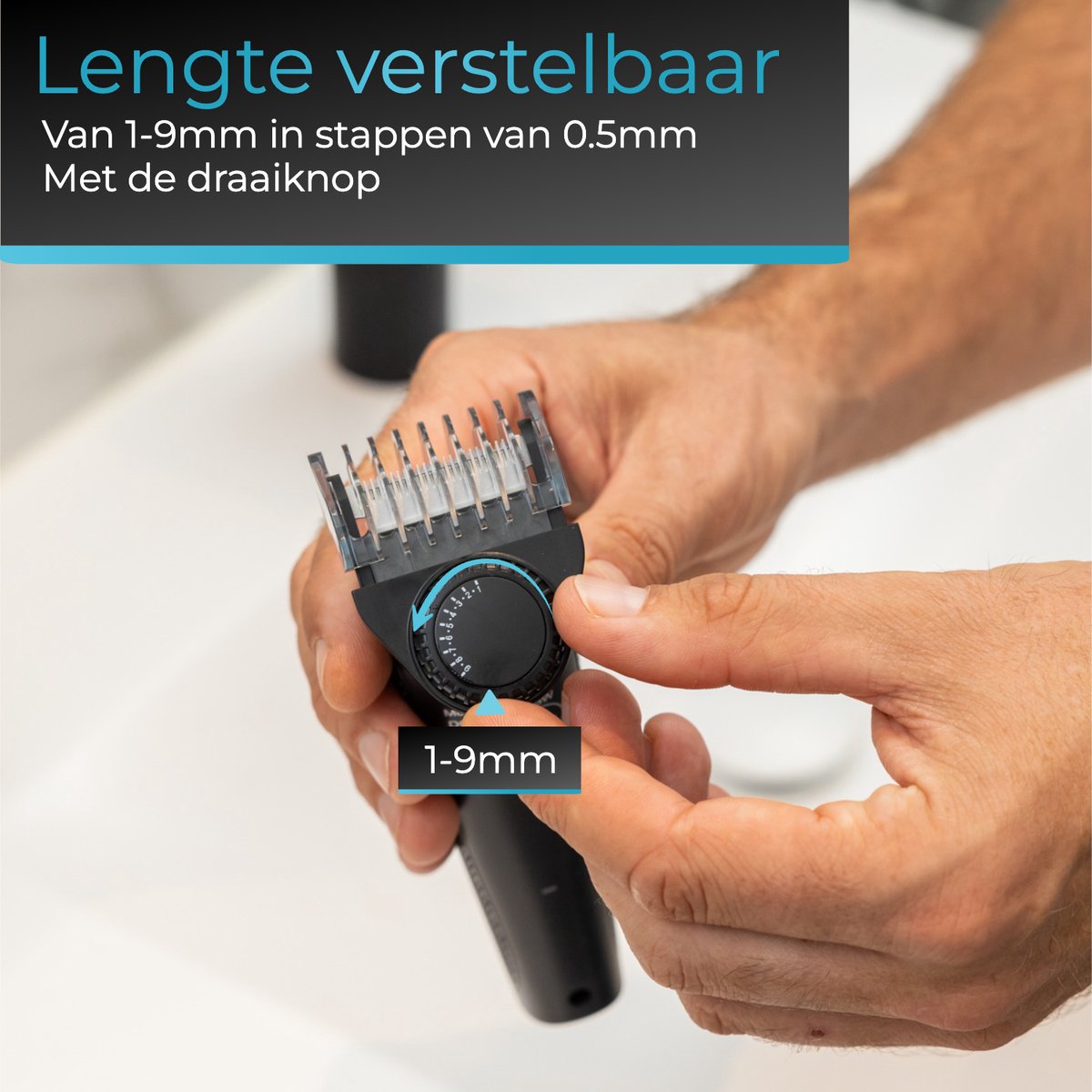 Wellshave 5 in 1 Baardtrimmer Mannen V2 thumbnail 4