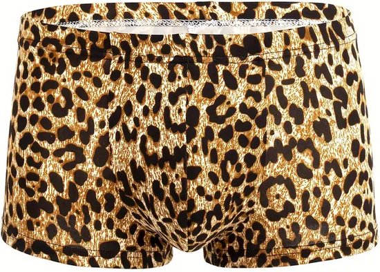 Schattige luipaard heren boxershort (veelzijdig) elastische