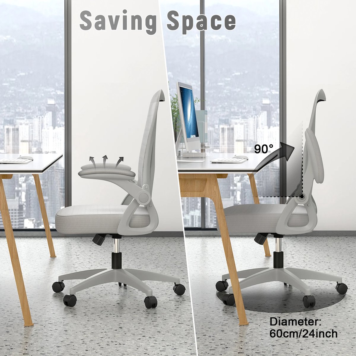 Ergonomische Bureaustoel - Kantoorstoel thumbnail 2