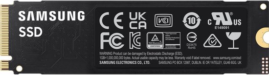 Samsung 990 Evo - Interne SSD - PCIe 4.0 - NVMe 2.0 - 1 TB