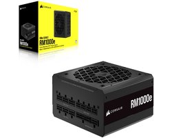 Corsair RMe Series RM1000e Interne Voeding - 1000 Watt - Modulair - ATX 3.1 - PCIe 5.1 - 80 Plus Gold - Zwart
