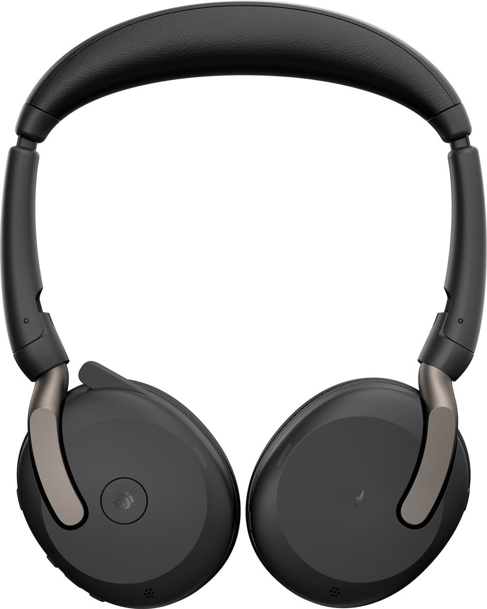 Bluetooth Headset with Microphone Jabra Evolve2 65 Flex Black