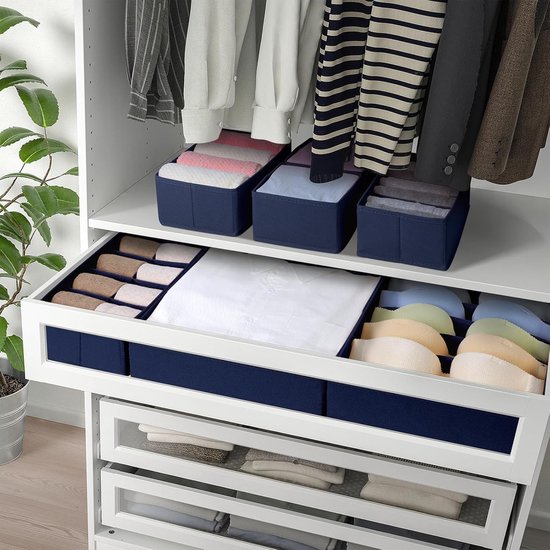 Lade-organizer, 14 stuks vilten lade-organizer met 3 maten, make-up