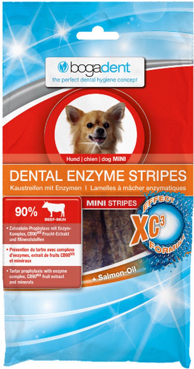 Bogadent Dental Enzyme Stripes - Gebitsverzorging - 100 g Mini