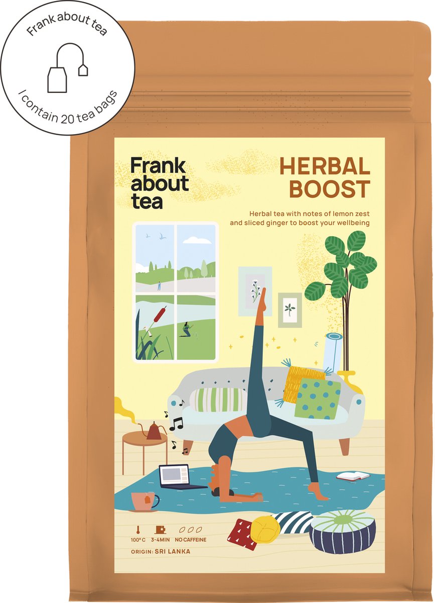 Herbal Boost - Kruidenthee - 20 theezakjes