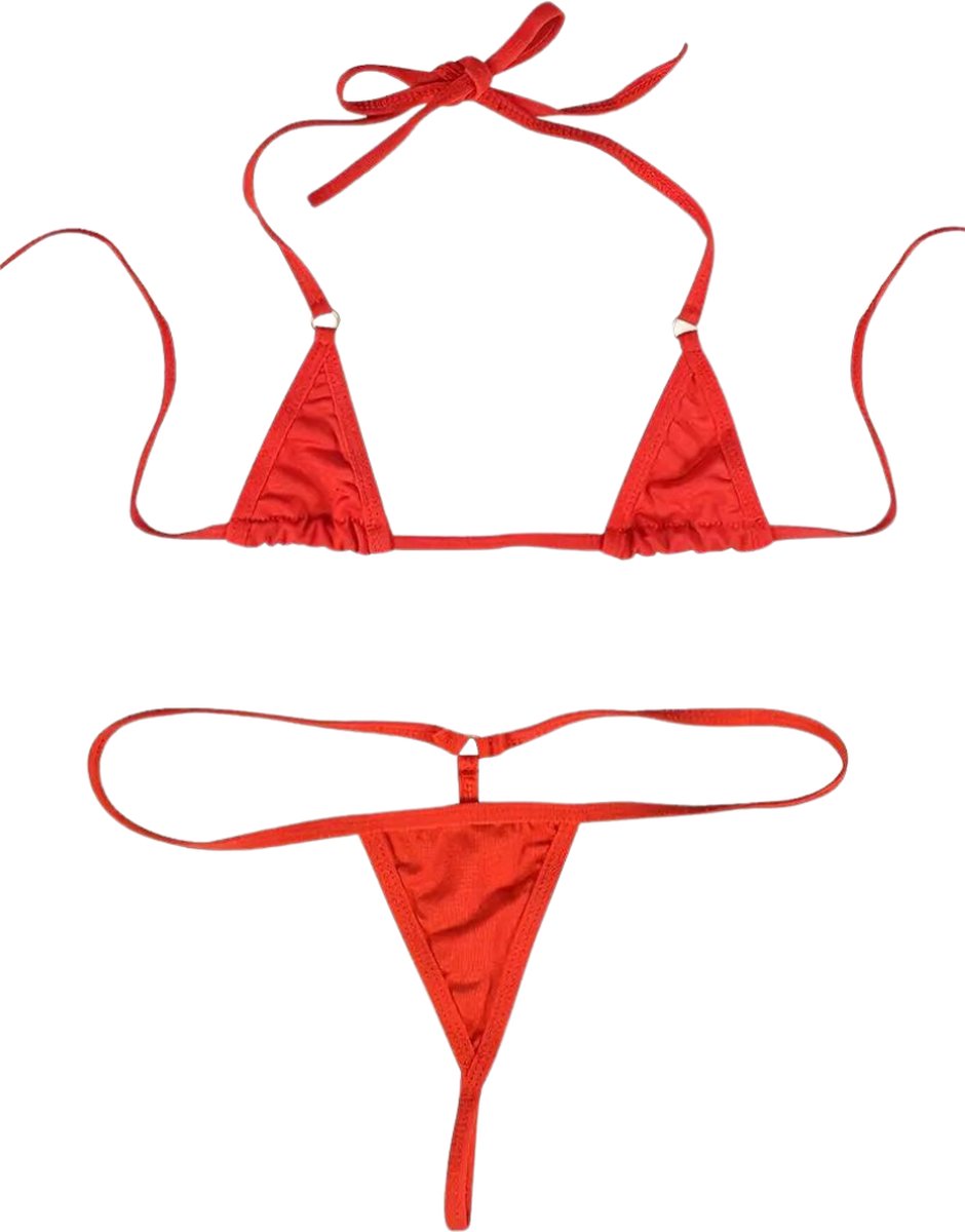 Bovista BH - Push-up Bh's - Comfort Beha - Gemengd - Rood