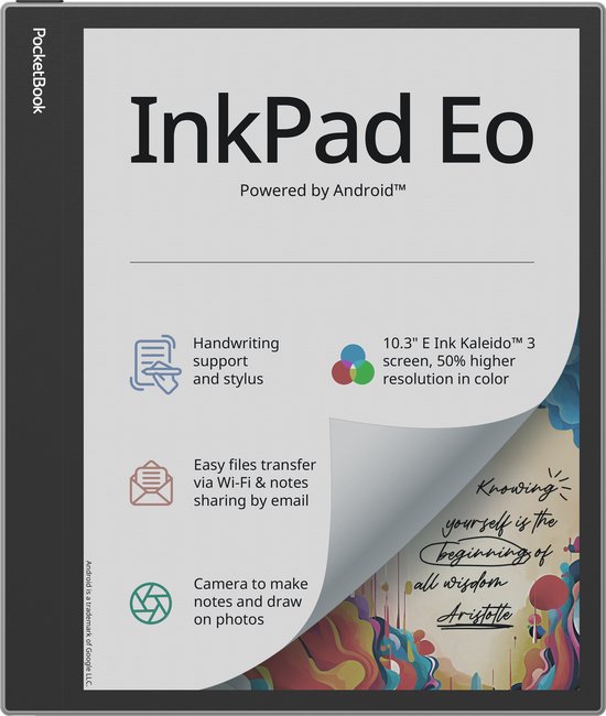 PocketBook InkPad Eo - Mist Grey van PocketBook — afbeelding 3