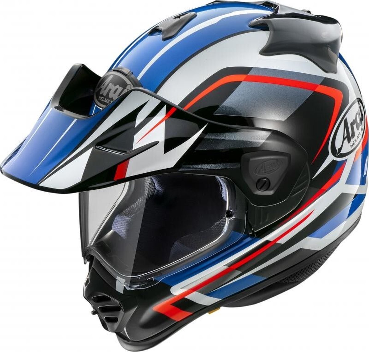 Arai TOUR-X5 DISCOVERY BLUE - Maat XL - Integraal helm - Scooter helm - Motorhelm - Blauw - Scooterhelmen mannen en vrouwen.