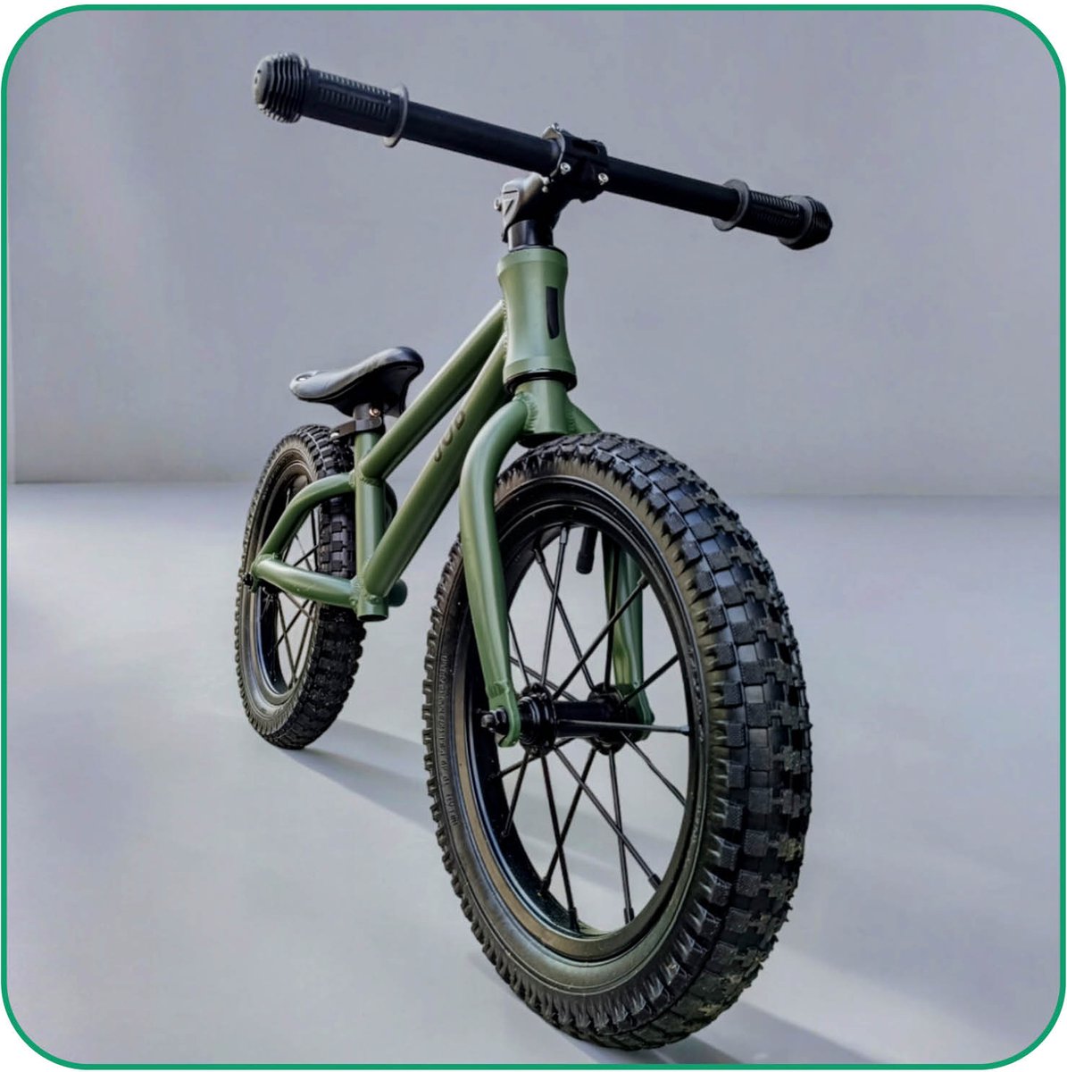 Jobber Toys Loopfiets 3 jaar - Fatbike Loopfietsen Dikke Banden 14inch — afbeelding 11