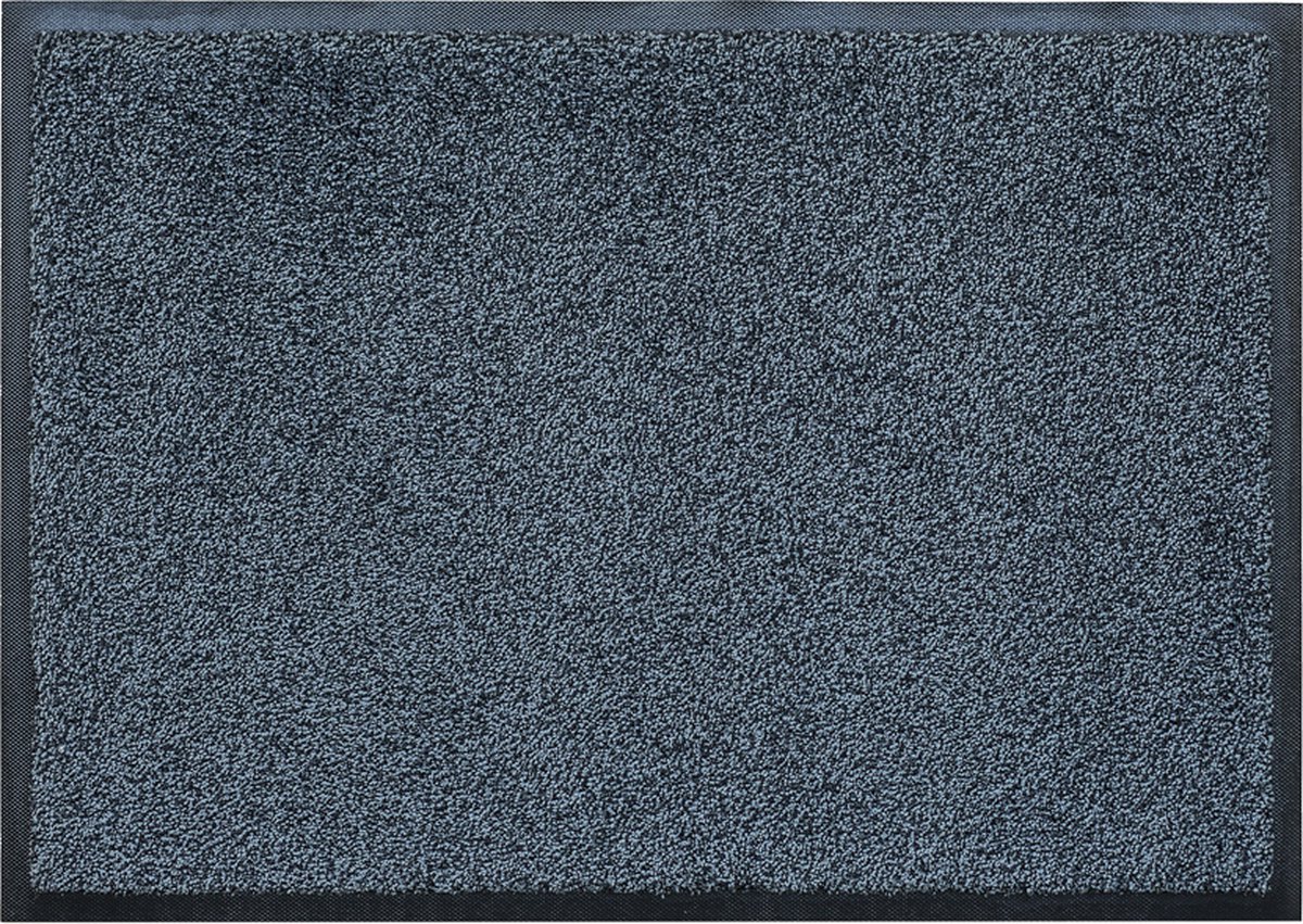 LogoMatz schoonloopmat Iron Horse 50cm x 75cm Graniet - vuil absorberend - water absorberend - wasbaar