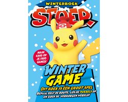 foto van STOER Winterboek 2024 - Winterboek met Pokémon - Doeboek met Pokemon - Pokémon - Puzzels - Tekenen - Posters - Strips - Invulboek - DIY - Invullen - Schrijven - Knippen