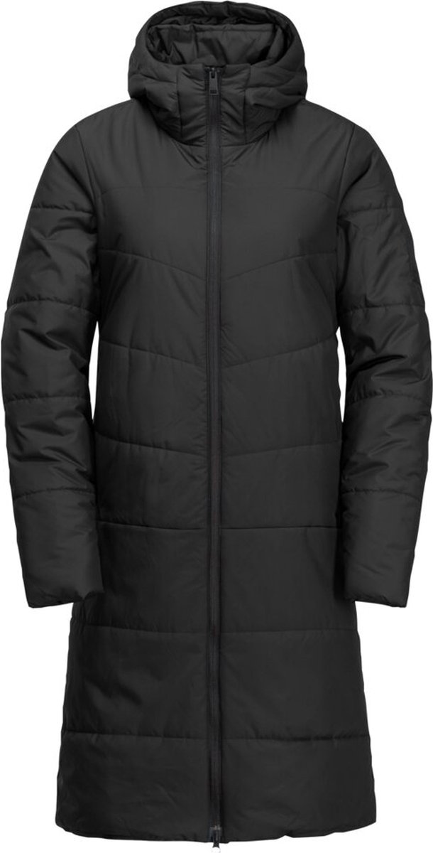 Jack Wolfskin Deutzer Coat Women Winterjas Pufjas Dames Grijs