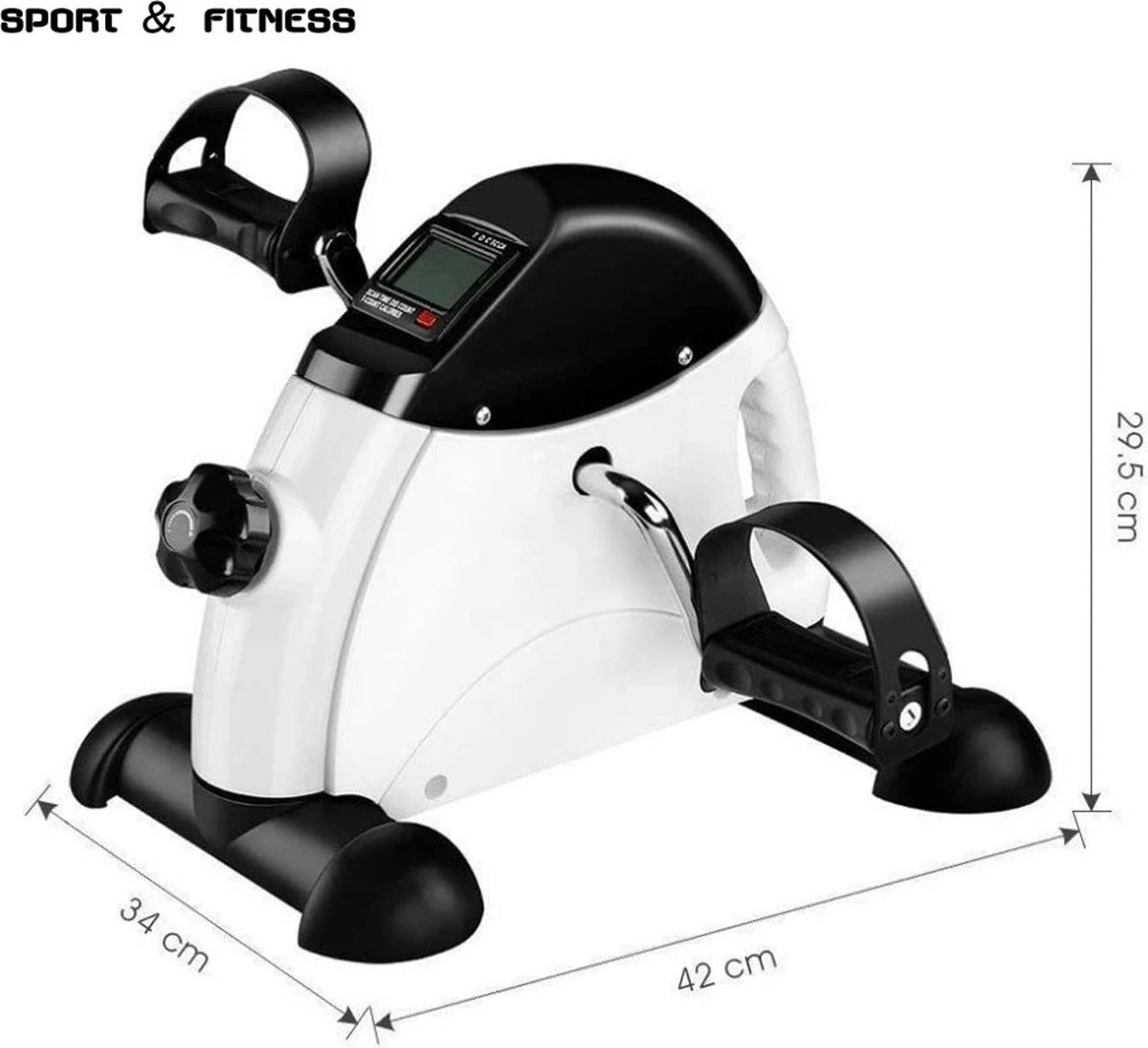 Bol.com Mygroot - Stoelfiets – Bureaufiets – Deskbike – Stoelfiets bewegingstrainer – Stoelfietsen – Desk bike – Pedaaltrainer –... aanbieding