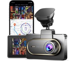 Nanocam M27 32gb dashcam voor auto - 2K Quad HD resolutie met HDR - Wifi - Gps - 32gb SD - Super compact - 150 graden kijkhoek - Nachtzicht - Parkeermodus - 3.0 inch IPS LCD - 2025 model - dashcam voor auto met optionele achter camera