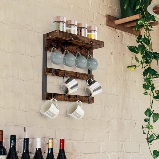 Vind houten mokkenrek op - april 2026