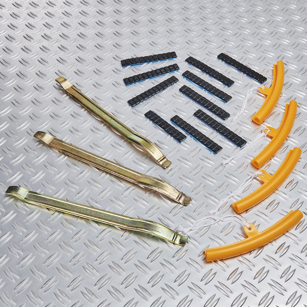 thumbnail: 29 Delig Bandenmontagegereedschap Set Met Bandenlichters En Velgbeschermers