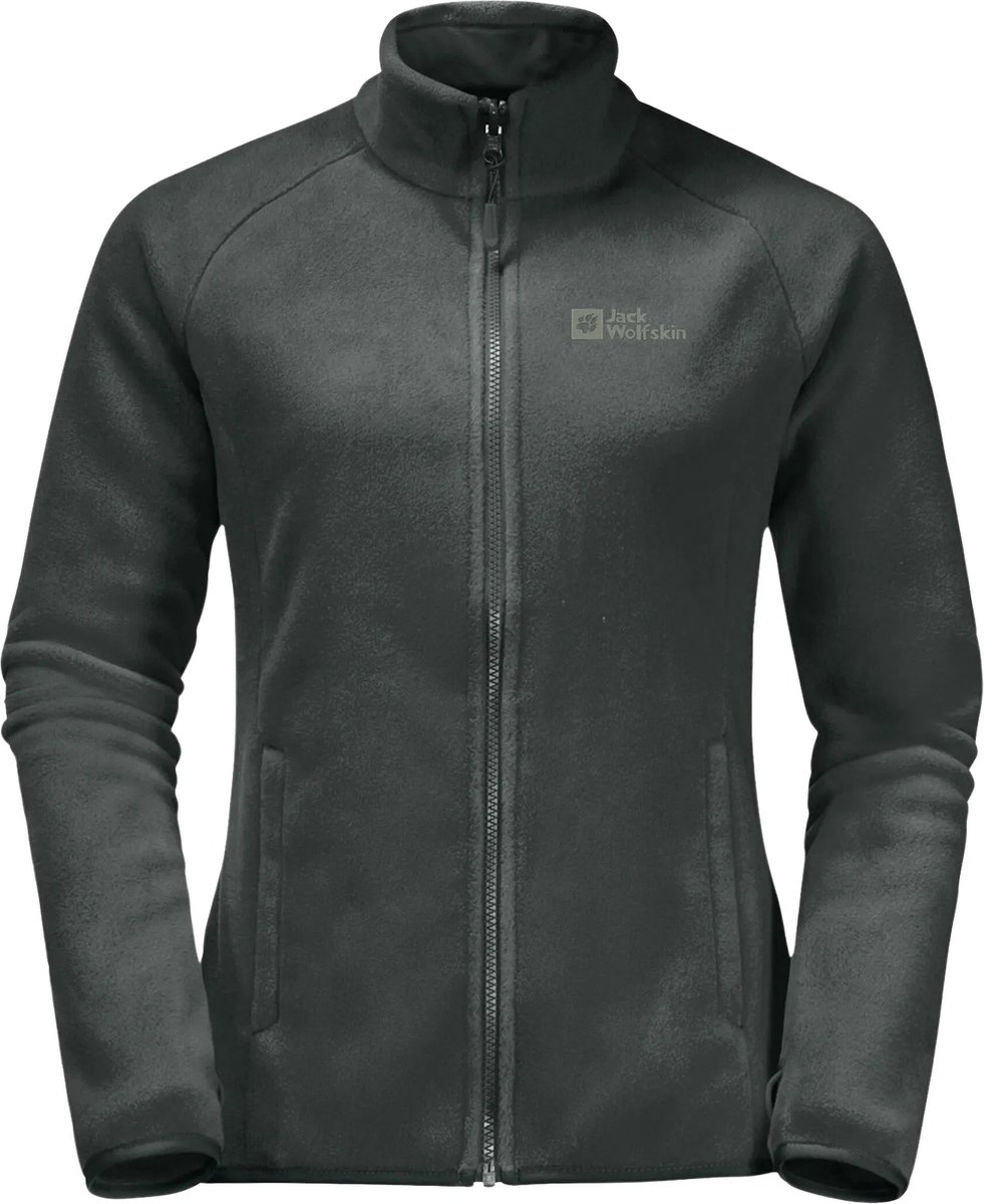 Jack Wolfskin Moonrise Fleecejack Dames Groen