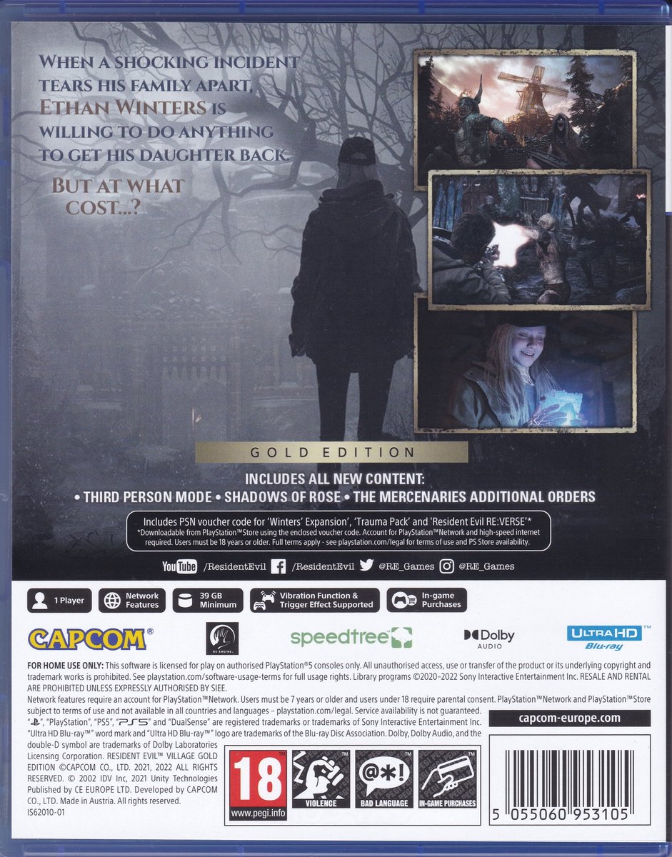 Resident Evil Village - Gold Edition PS5