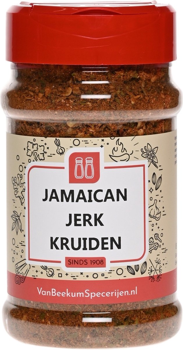 Goedkoopste Van Beekum Specerijen - Jamaican Jerk Kruiden - Strooibus 160 gram