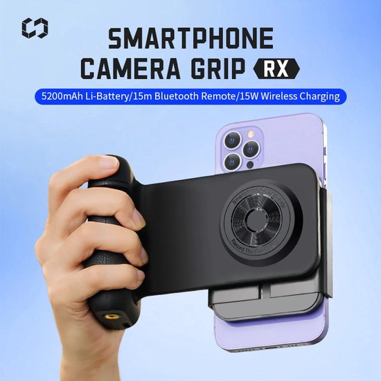 Magnetische camerahandgreep Bluetooth-beugel Smartphone-handgreep Fotohouder Bluetooth Wireless Remote Co kopen vanaf een prijs van 14