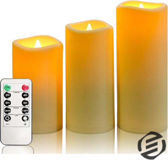 FlinQ Oplaadbare LED Kaarsen Aanbieding ⏰ | .n