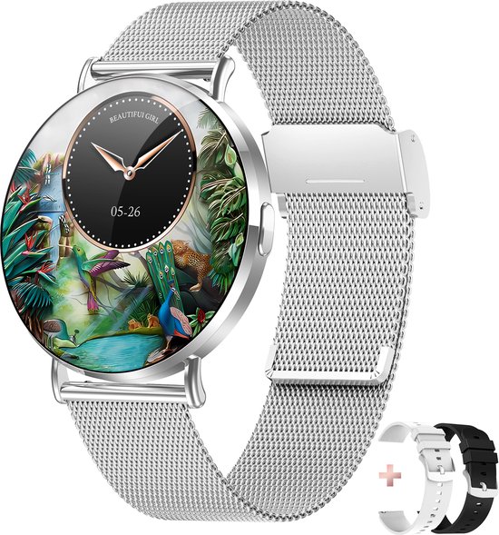 Bizoule Smartwatch Lunita in zilver