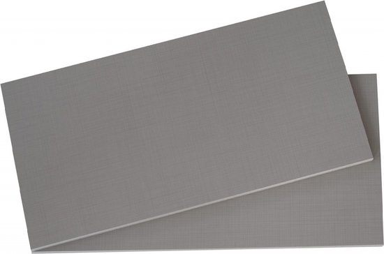 Woonexpress Set Legplanken 90 cm Stratum - Plaatmateriaal - Grijs - 87x1,8x50 cm (BxHxD)