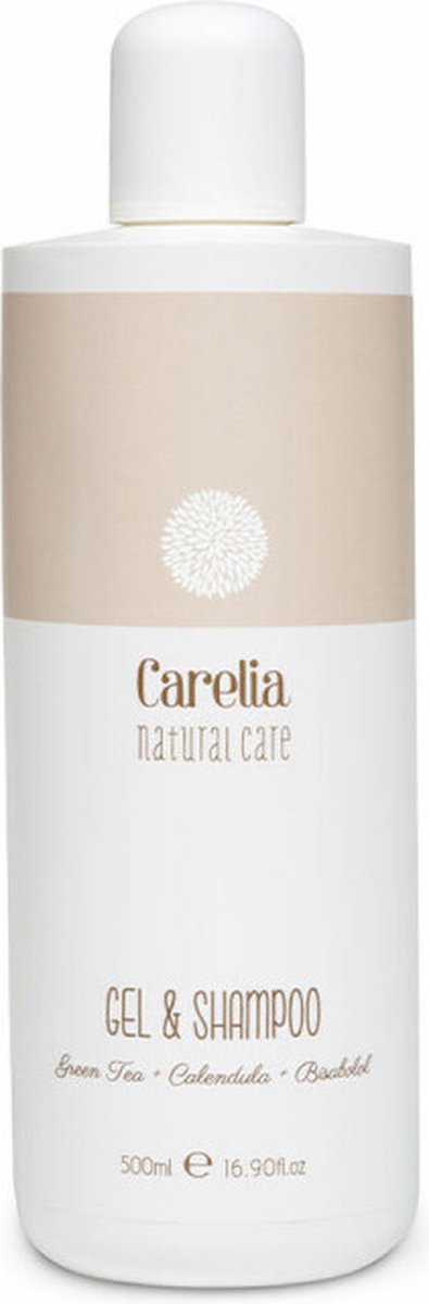 2-in-1 Gel en Shampoo Carelia Natural Care (500 ml)