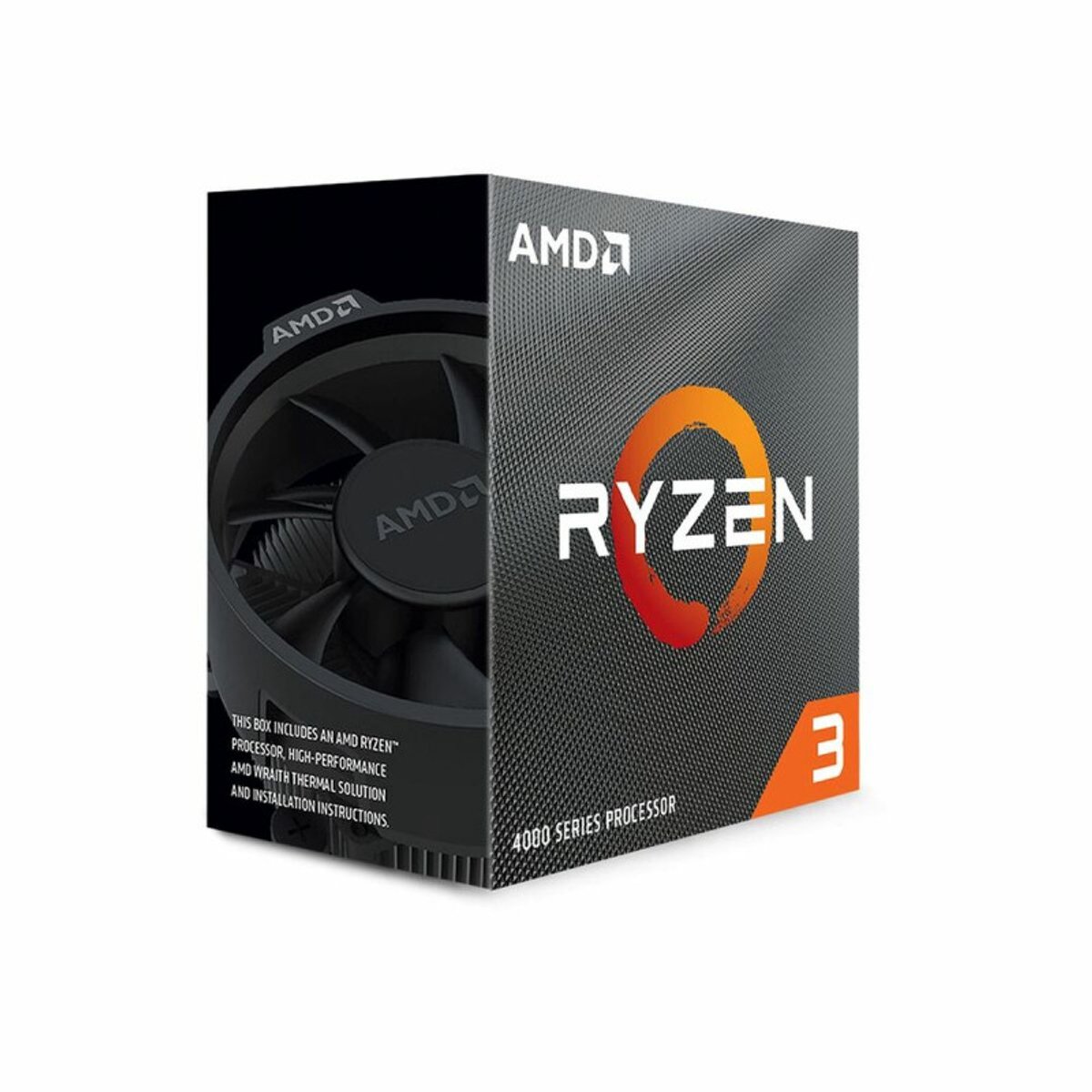 AMD Ryzen 3 4100 - Ryzen 3 4000 Series Renoir (Zen 2) Vierkern 3,8 GHz Socket AM4 65W Geen geïntegreerde grafische kaart Desktop CPU-processor