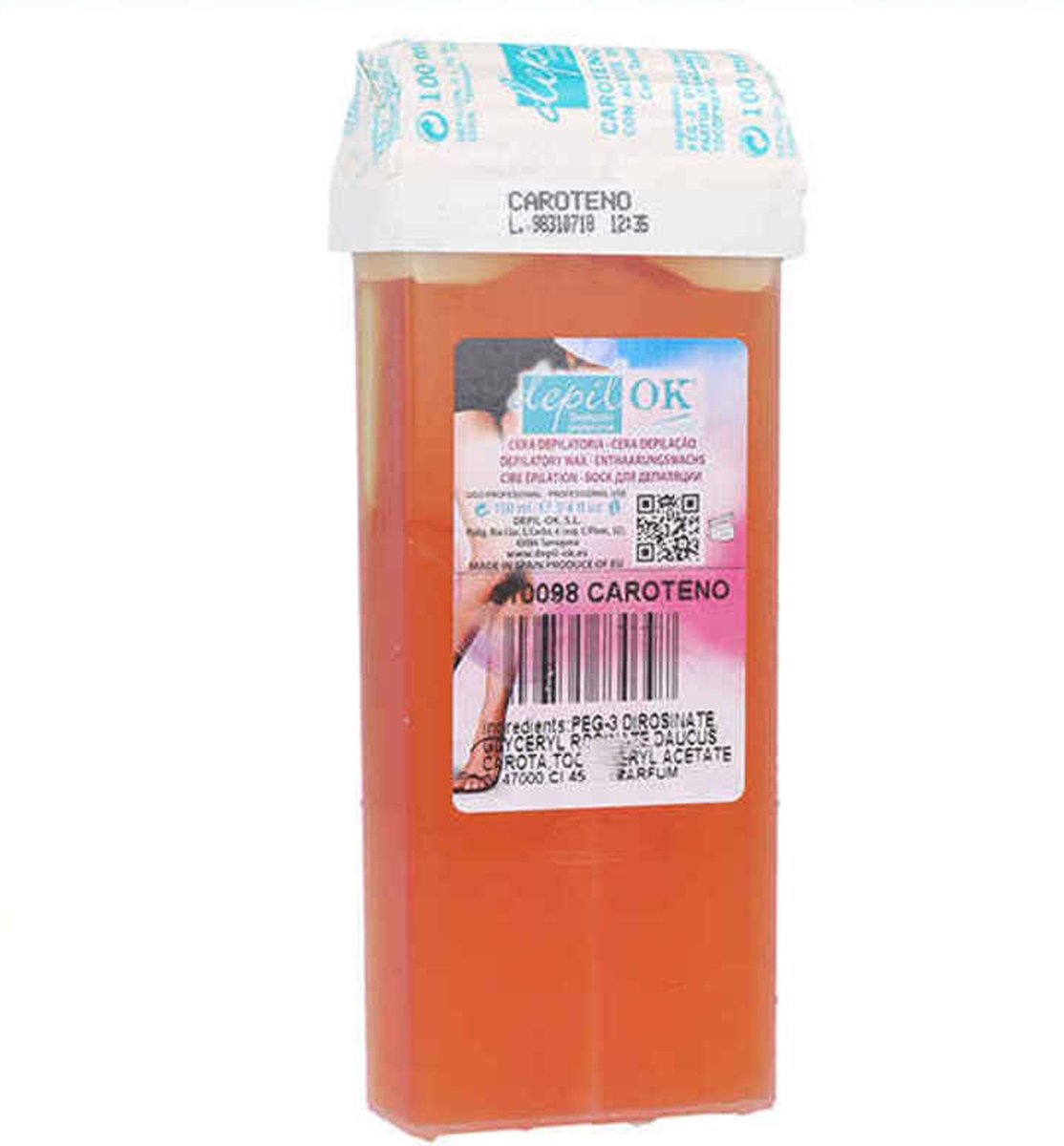 Ontharingswax Lichaam Caroteno Depil Ok (100 ml) (100 ml)