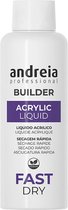 Treatment for Nails Professional Builder Acrylic Liquid Fast Dry Andreia (100 ml)