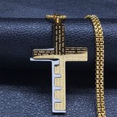 Donley - Ketting - cross- kruis - jesus - cubaans - don - goud - gold - thy kingdom come