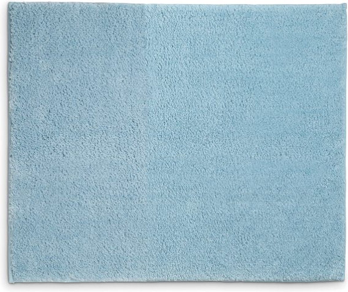 Badmat, 65 x 55 cm, Polyester, IJs Blauw - Kela | Maja