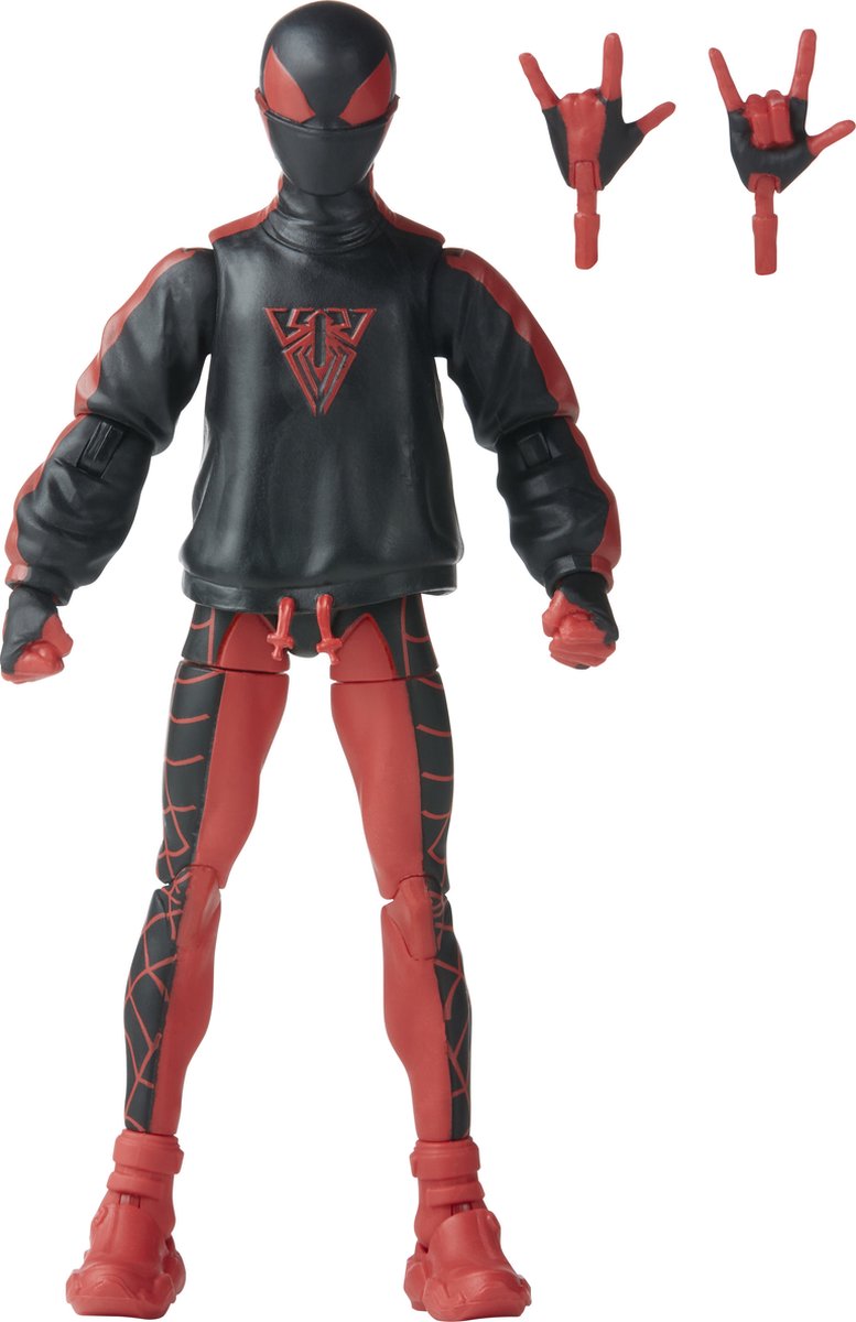 Hasbro SpiderMan Actiefiguur Miles Morales Marvel Legends Retro Collection Spider-Man 15 cm Multicolours