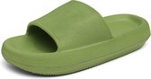 Geweo Badslippers Dame/Heren - Slippers - Waterdicht - Zwembad - Groen - Maat 4041