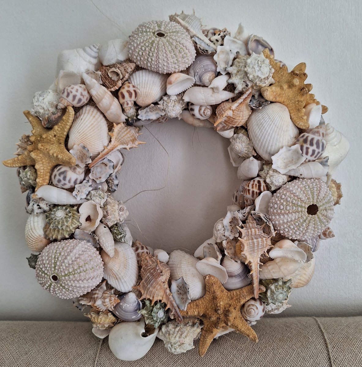 DIY Hobbypakket - Schelpenkrans maken met natuurlijke materialen