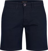 Cappuccino Italia - Heren Shorts Chino Short Navy - Blauw - Maat M