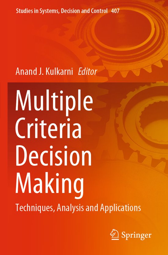 Studies in Systems, Decision and Control407- Multiple Criter ... - cover