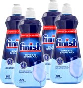 Finish - Glansspoelmiddel - 4 X 400 ml - Voordeelverpakking