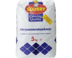 Soubry Eierpannenkoekmix mix voor pannenkoeken, wafels en beignets - Zak 5 kilo