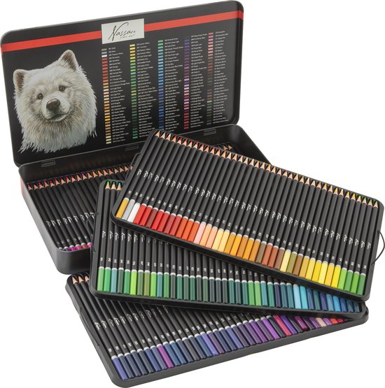 12 couleurs Dessin Crayons de couleur en bois Coloriage Set Non