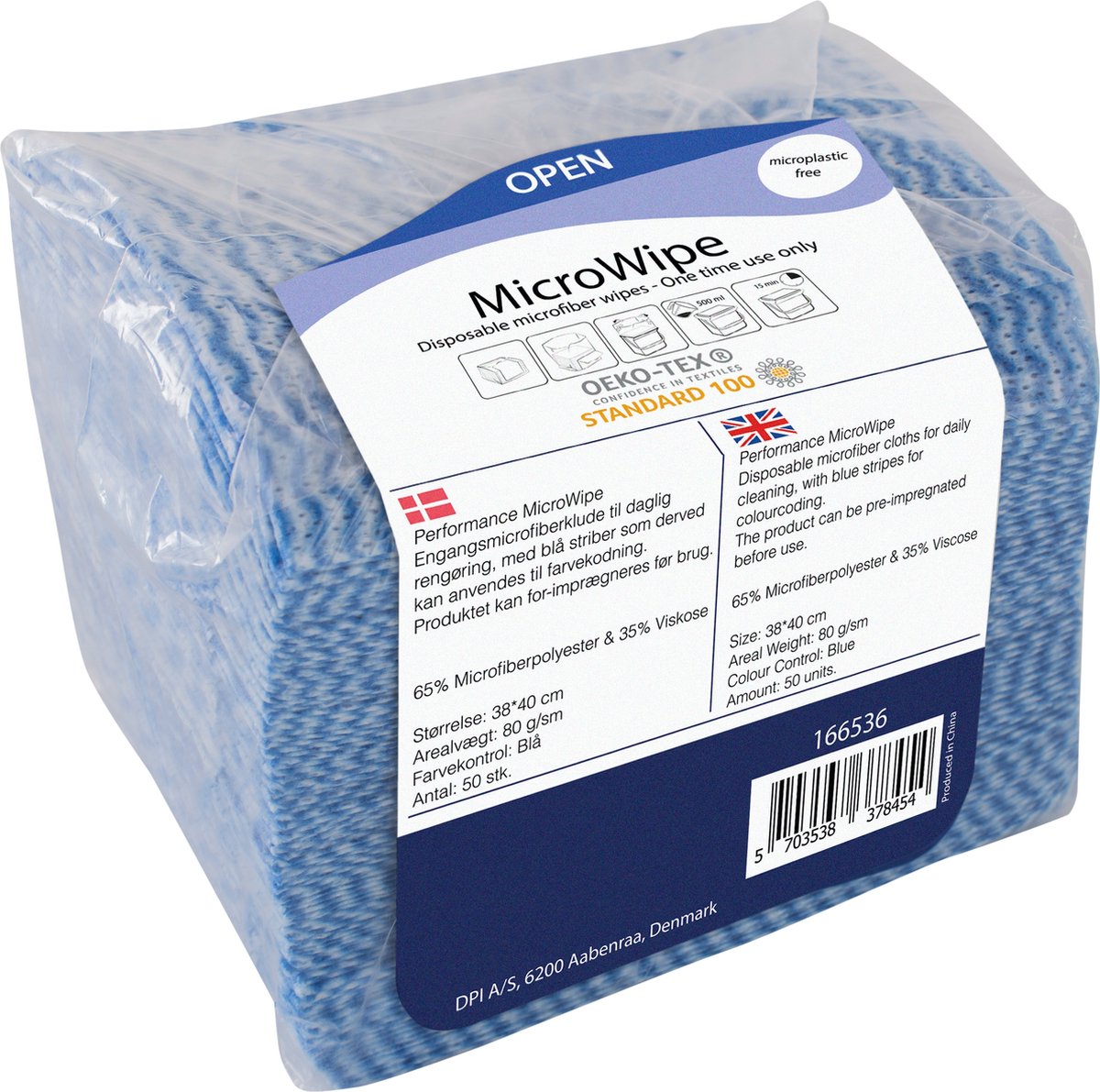 Goedkoopste Abena Wegwerp Schoonmaakdoekjes - 50 Stuks - Schoonmaakdoekjes Microvezel - Microvezeldoekjes - Wegwerp Doekjes - Blauw