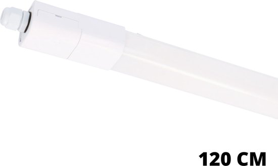 Proventa TL LED Verlichting met armatuur 120 cm - Waterdicht IP65 - voor binnen en buiten
