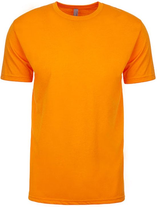 Men´s CVC T-Shirt met ronde hals Orange - 4XL