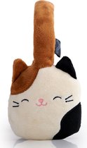 Squishmallows - Cam le chat - écouteurs bluetooth - avec peluche - avec microphone - réglable