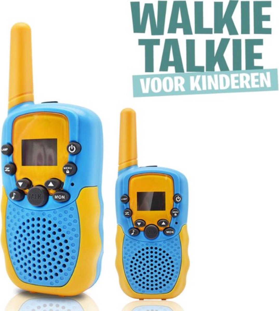 2 Pack Talkies-Walkies pour enfants Rechargeable - Cadeau de jouet