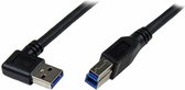StarTech.com 3 m zwarte SuperSpeed USB 3.0-kabel