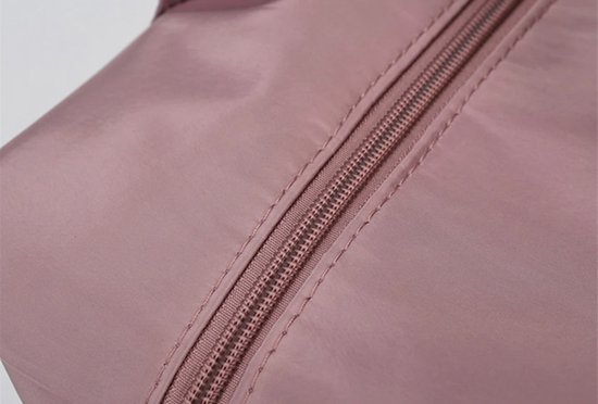 Sac de voyage pliable pour bagage à Bagage à main - Pliable jusqu'à 28 x 18 cm - Rose