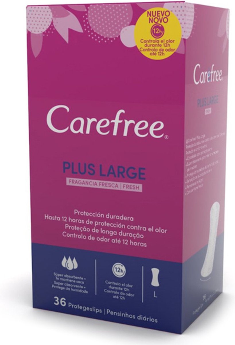 Maxi Bescherming Inlegkruisjes fresh Carefree 98183 (36 uds)