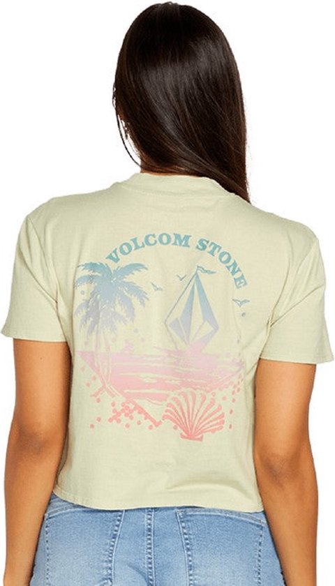 T-shirt Volcom Pocket Dial - Sage